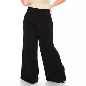 Plus size palazzo pants basic simple